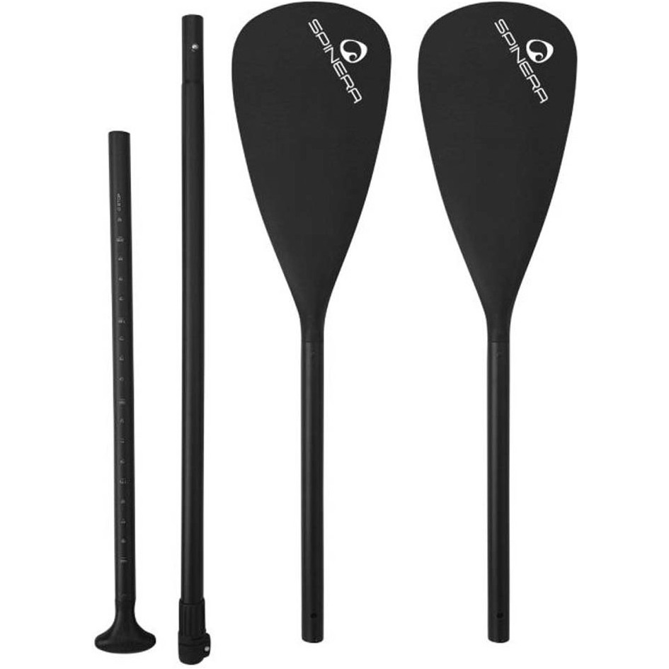 2026 Spinera Performance Fiberglas Sup- Und Kajakpaddel Sp-sup-pad-fibp - Schwarz